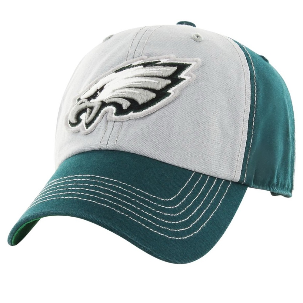 White & Midnight Green Philadelphia Eagles NFL Cap